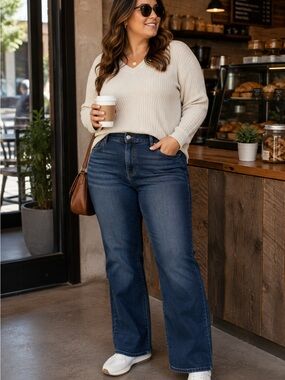 Westport Signature Fit Bootcut Jeans Women’s Plus Size 20W Stretch Denim